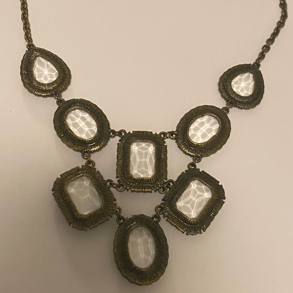NWT J. Crew Crystal Statement Necklace - Picture 6 of 7
